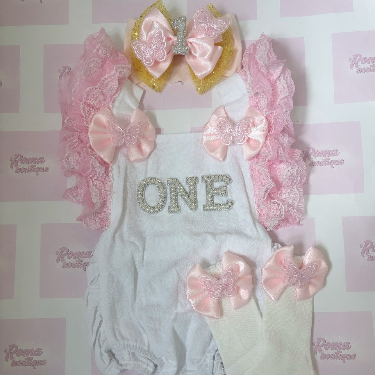 Butterfly Romper Set