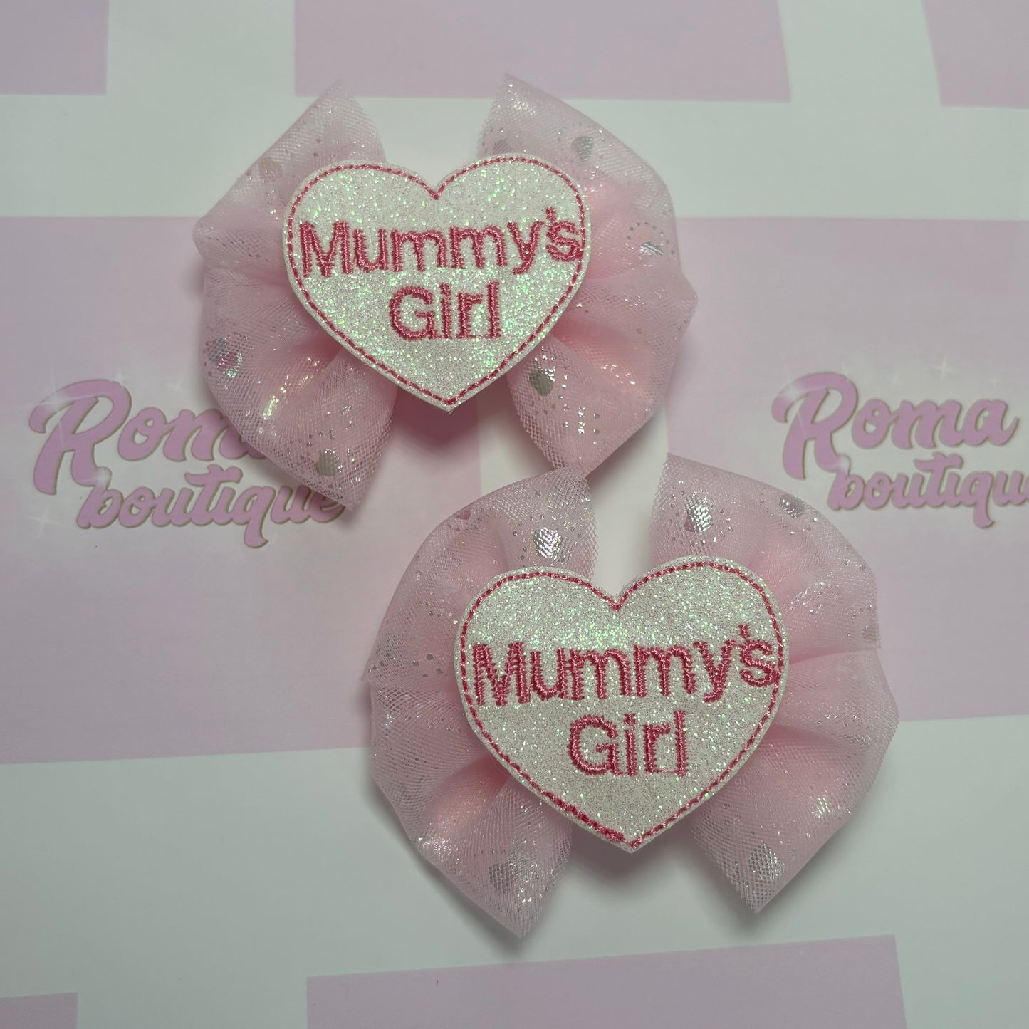 Sparkle Hearts ‘Mummy’s Girl’ Piggies