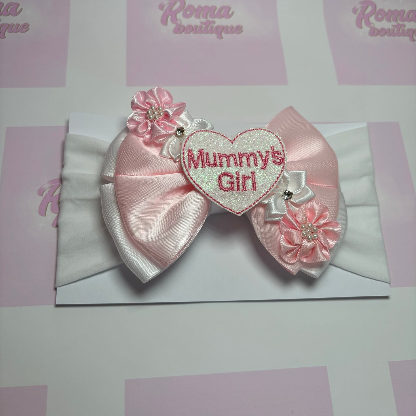 Flowers ‘Mummy’s girl’ bow