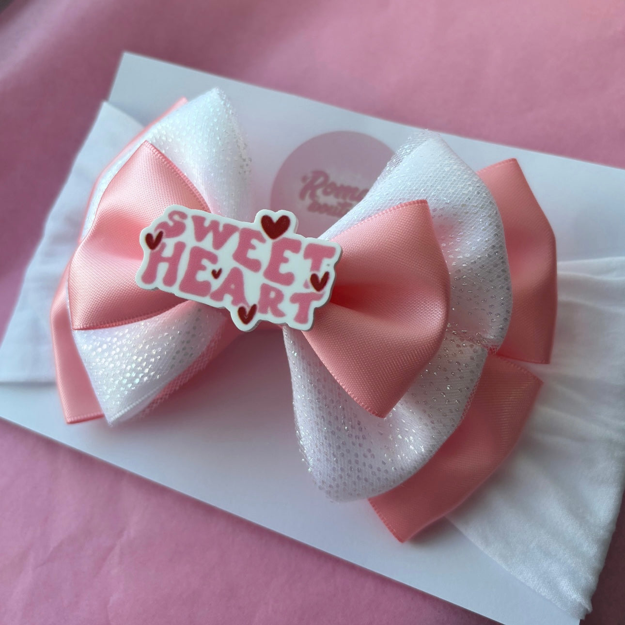 Sweetheart Pink Bow