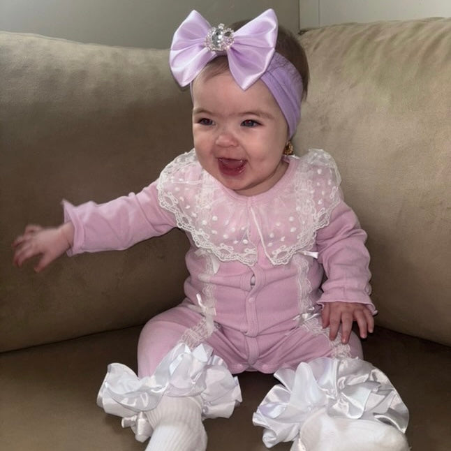 Crown Headband Bow