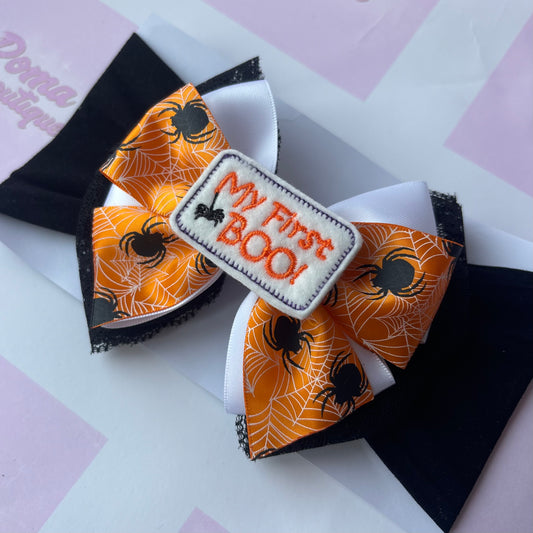 “My First Boo” Bow