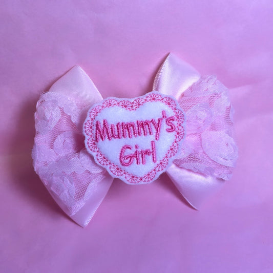 ‘Mummy’s girl’ Bow Clip