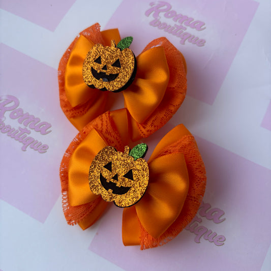 Pumpkin Lace Piggies