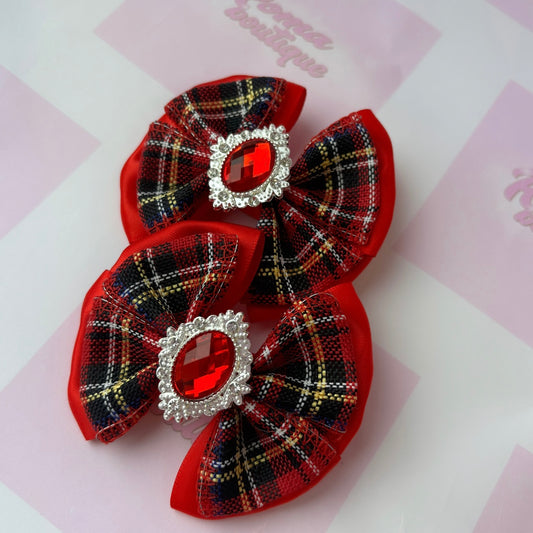 Classic Red Tartan Piggies