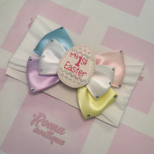 Pastel 1st Easter Bow