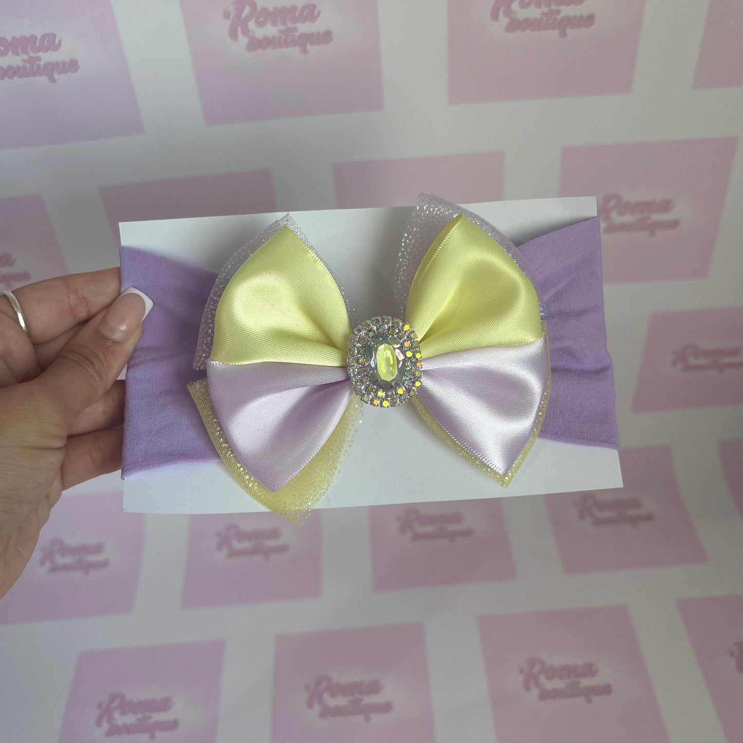 Lilac Lemon Bow 3