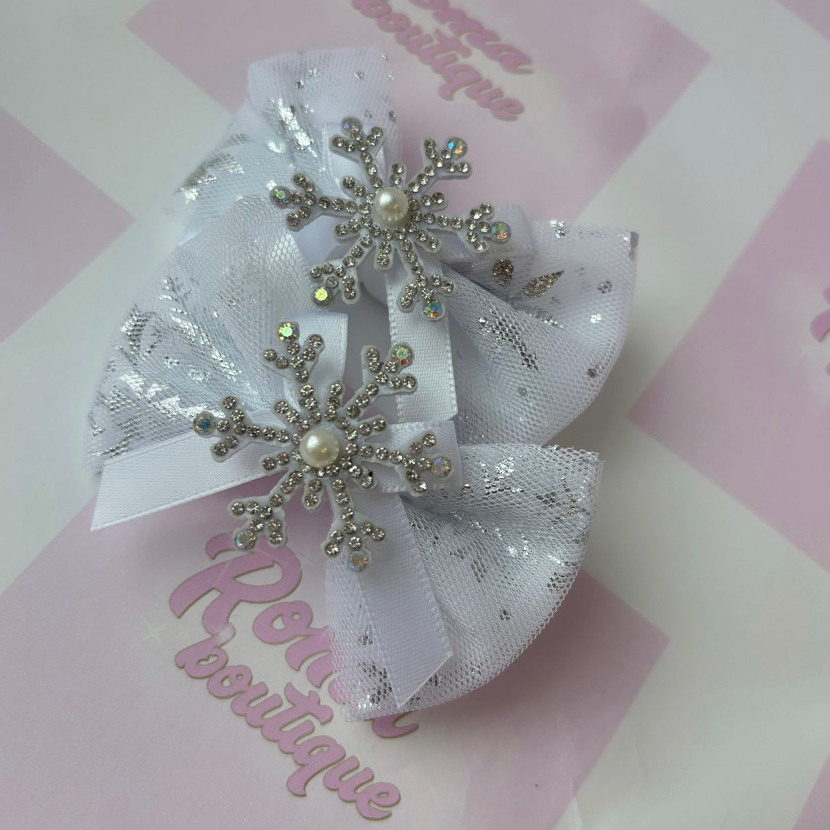 White Snowflake Piggies