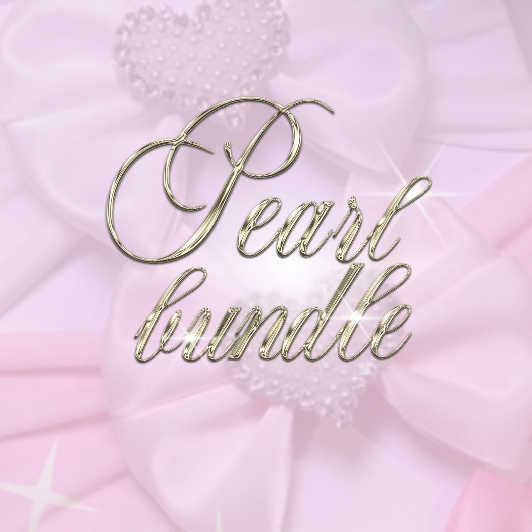 Pearl Heart Headband Bundle