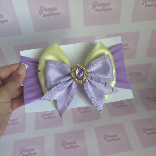 Lilac Lemon Bow 2