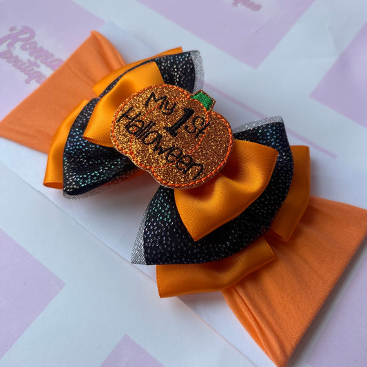 “My 1st Halloween” Bow