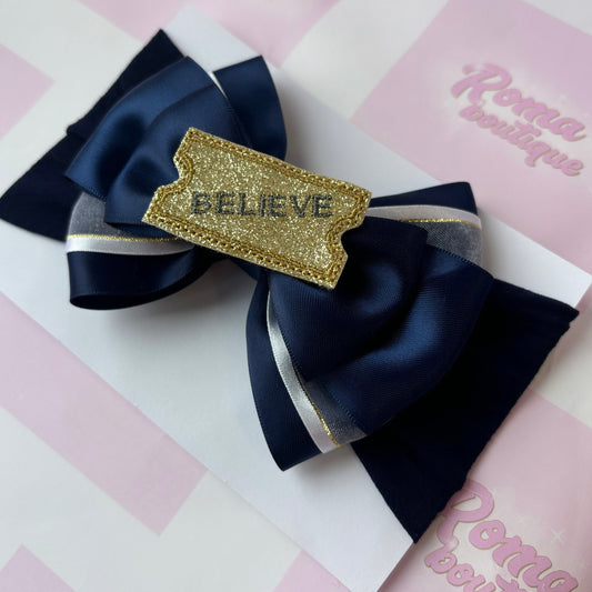 Polar Express Believe Bow