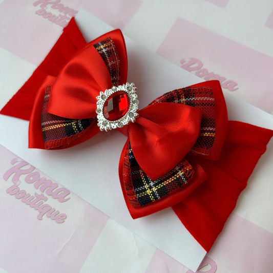 Classic Tartan Bow