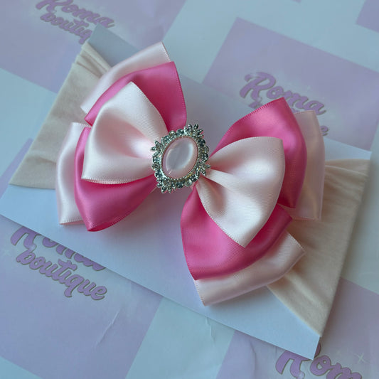 Triple Pink Bow