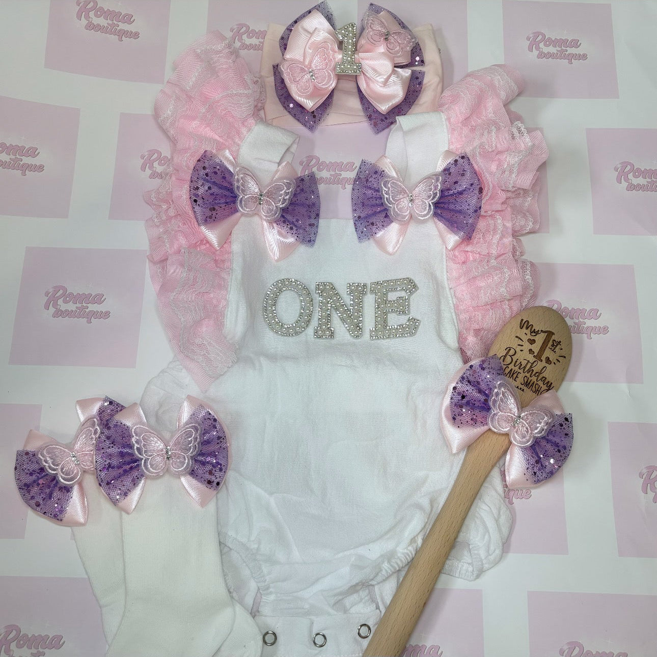 Butterfly Cake Smash Set