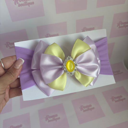 Lilac Lemon Bow 1